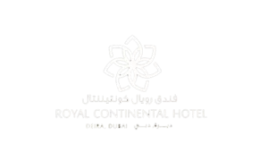 logo of the royal continental hotal, client